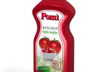 Pomì Ketchup: only Italian Tomato, colour and preservative free