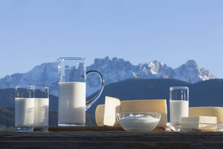 Dairy products from South Tyrol (Alto Adige) are appreciated from consumers