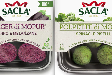 Saclà launches a new line of organic main courses based on mopur