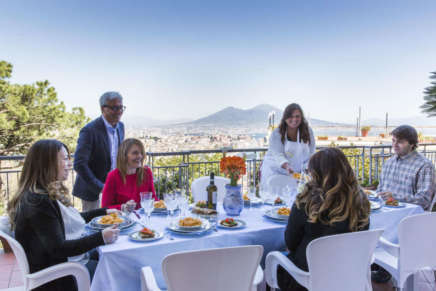Dining at Le Cesarine’s, Italian housewives cooks
